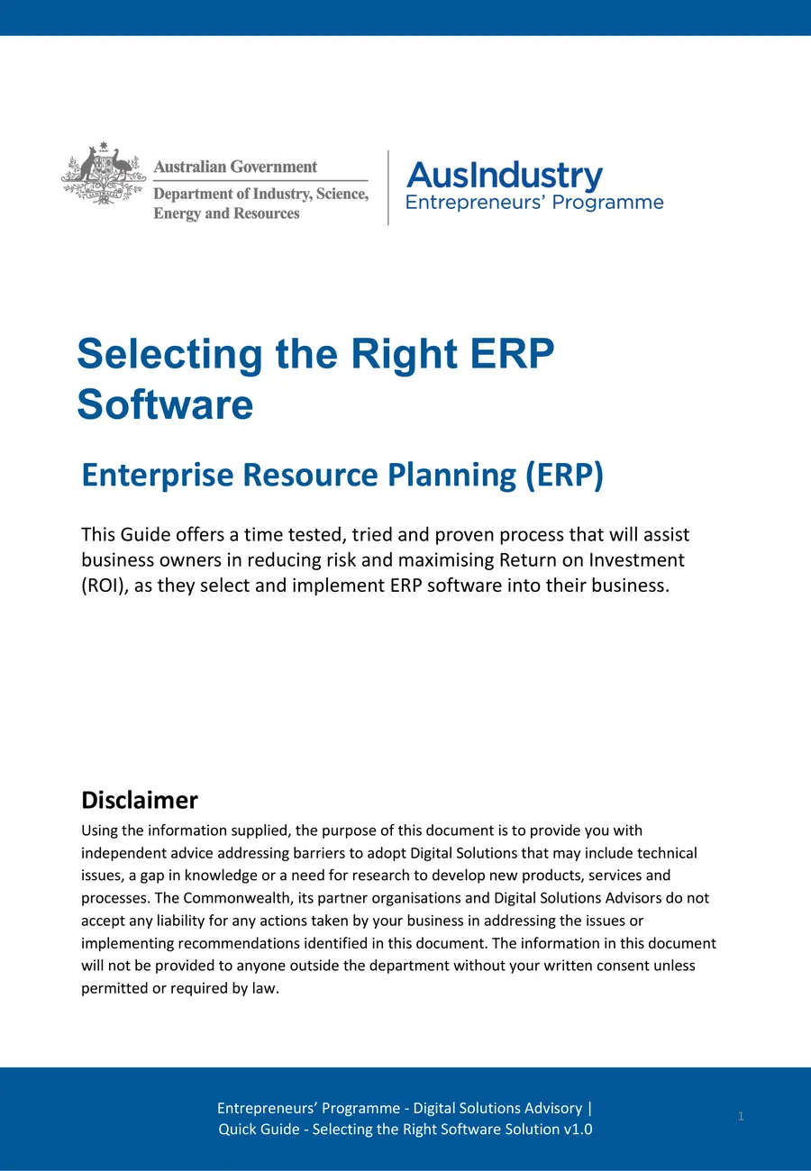 Quick guide: Updating Business Systems, an integrated platform or a cloud ecosystem